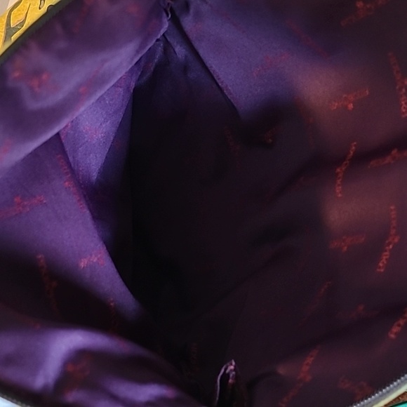 Anuschka Vibrant Hand-painted Leather Crossbody Bag Art-to-wear Boho Unique - Picture 9 of 16